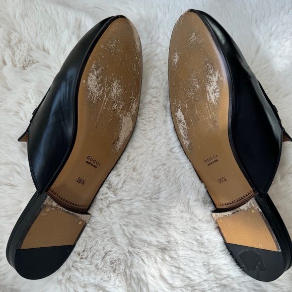 Gucci Provincetown leather mules, black, size 38.5 - Picture 4 of 5
